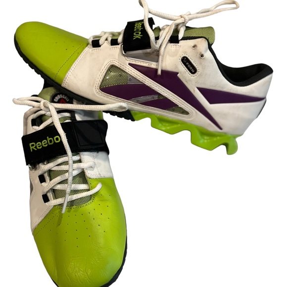 Reebok Other - Reebok Crossfit U-Form Mens Training Shoes Size 11 Purple/Green Weightlifting